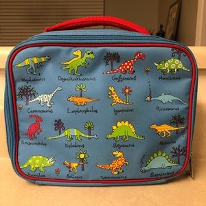 Tyrell Katz Blue Dinosaur Lunch Bag